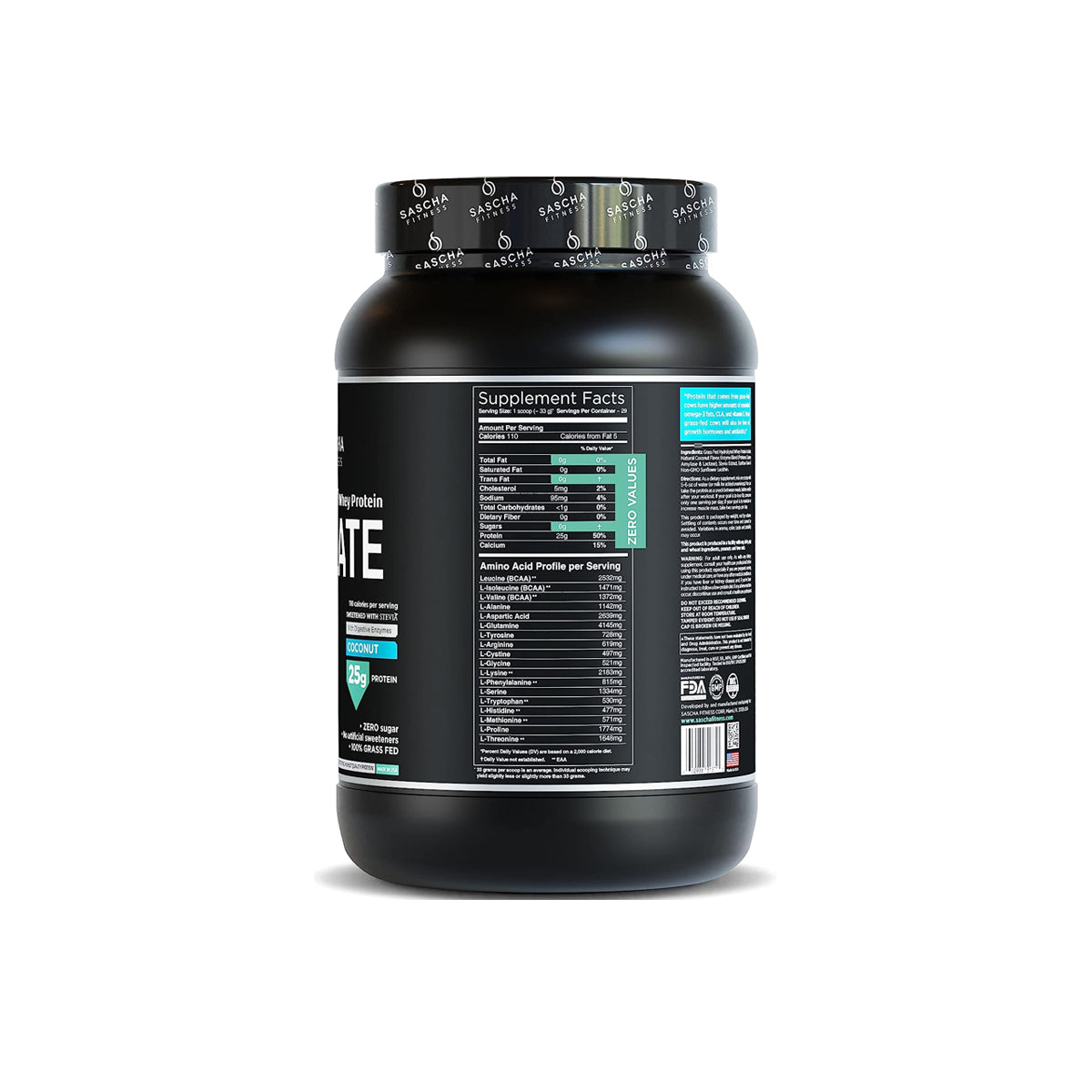 PROTEINA SASCHA FITNESS